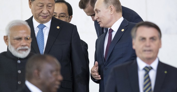 China's Xi Jinping and Russia's Vladimir Putin
