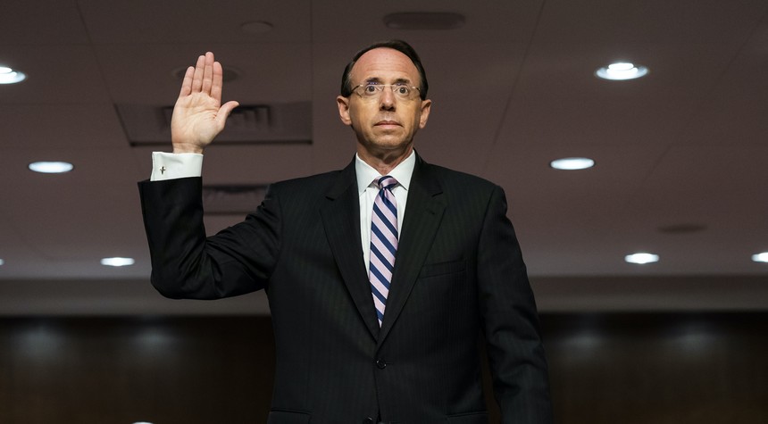 Rod Rosenstein Is Exactly Who He Appears To Be -- A DOJ Hack
