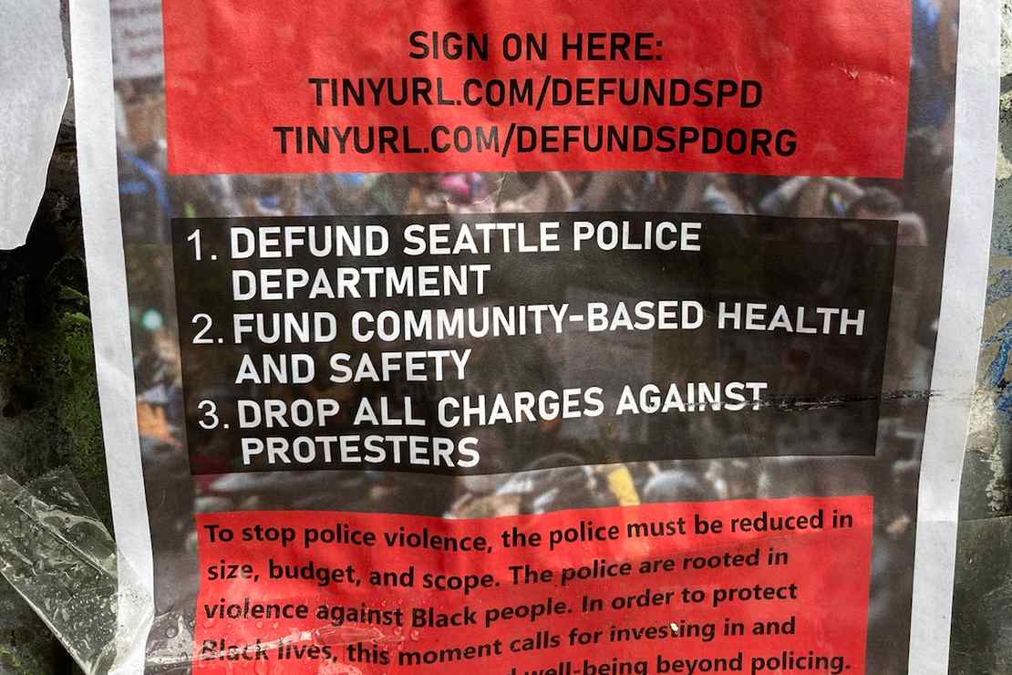 À Washington / Seattle, même les fonds les plus tièdes, les efforts de la police ont été un désastre – –
