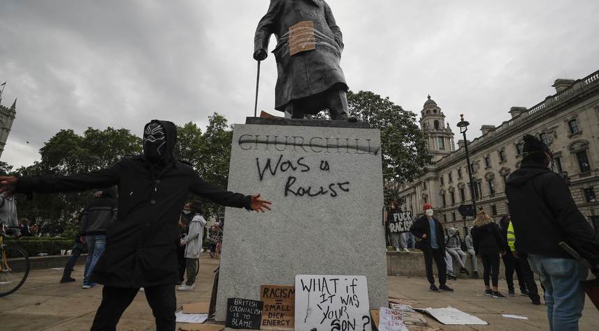 Watch and Cringe: Leftist London Leader Supporting Removal of Churchill Statue Doesn't Know Who He Is