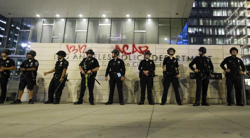 LAPD: Homicides Up 250% During Past Week of 'Defund Police' Peaceful Protests