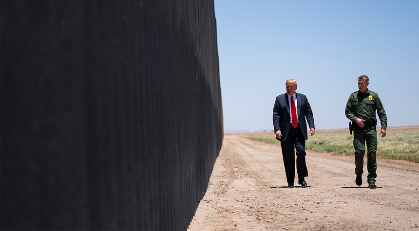 Biden Admin Forced to Complete More of Donald Trump's Border Wall