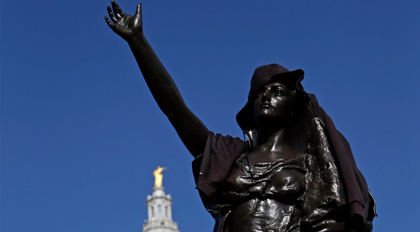 Enraged Madison Protesters Assault State Senator, Tear Down Statue of Abolitionist