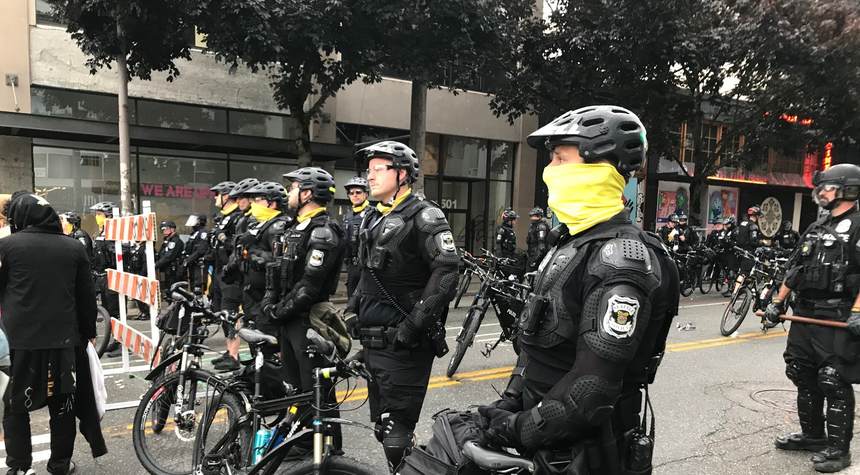 Antifa Rioters Threaten a 'Rude Awakening' for the 'Pigs' Who Finally Broke Up CHOP Antifastan