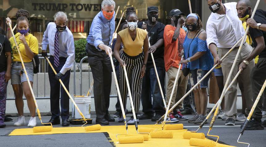 Shootings Rage Across NYC; Hapless De Blasio Fights Crime by Painting Another Street