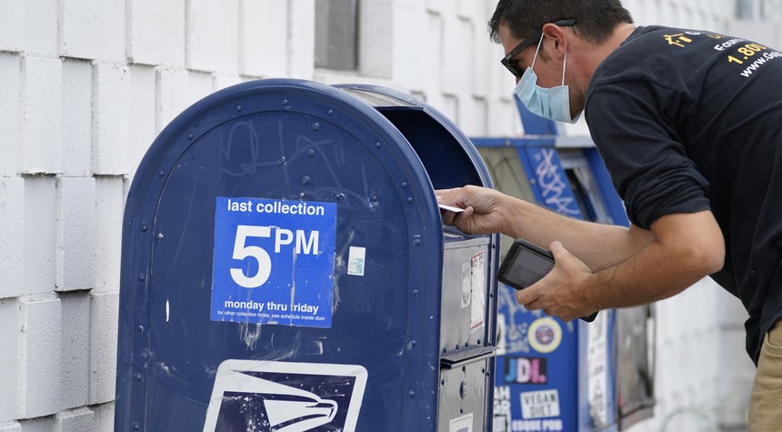 The USPS Lunacy Continues: Democrat Lawmaker ‘Chains’ Himself to Mailbox: Trump’s ‘Not Getting This One!’