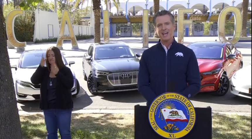Not The Onion: CA Gov Newsom Believes He Can Legislate Away Gas-Powered Vehicles by 2035