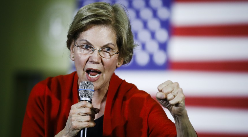 The Reason Elizabeth Warren Says 'Democrats Are Going to Lose' Midterms Proves She's Clueless on Why