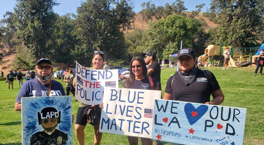 Blue Lives Matter Group Has a Few Things to Say About the Left's Sudden Love for Police Officers