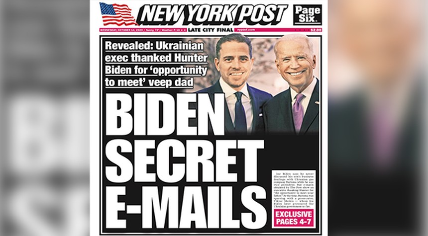 Networks Continue Blackout of the Hunter Biden Laptop Story, Even After the NY Times Confirmed Its Authenticity