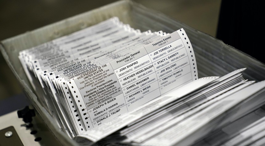 (UPDATE: Mistake Points to Data Error) Very Odd: Michigan Found Over 100,000 Ballots and Every Single One Has Joe Biden's Name on It