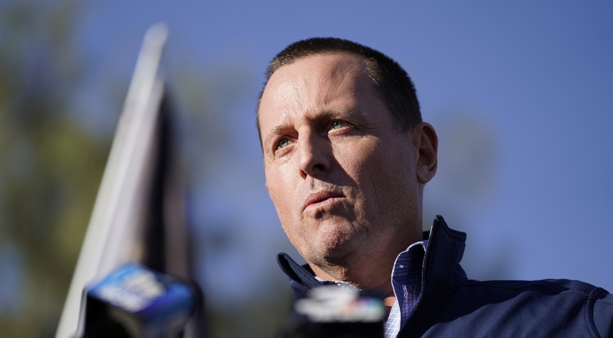 Ric Grenell Has a Message for Biden & the Dems: 'Let's Be Honest; the America First Policy Is Never Going Back in the Bottle'
