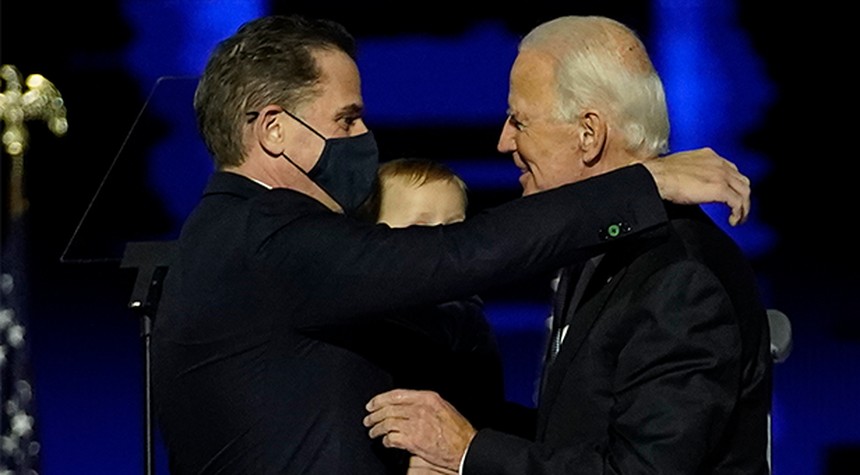 The Media Are Suddenly Interested in Hunter Biden, but the Shot and Chasers Will Blow Your Mind