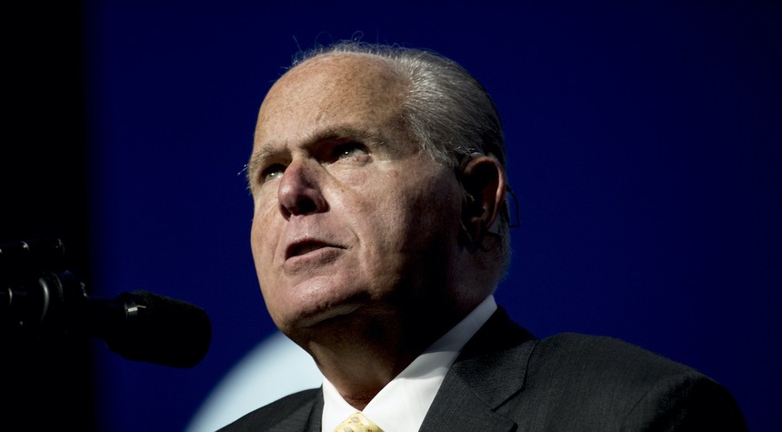 Rush Limbaugh Deactivates Twitter Account in Support of President Trump, But Boy Is He Kickin' Butt on His Show