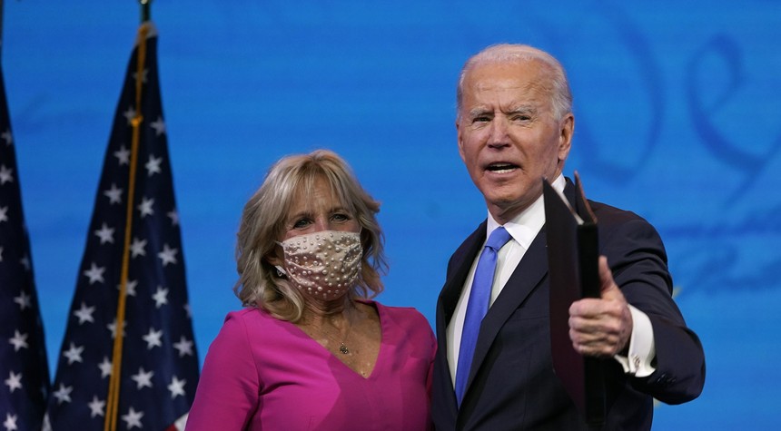 Perfect Foreshadowing of What a Biden Presidency Would Look Like: Bidens' New Year's Fail Eve