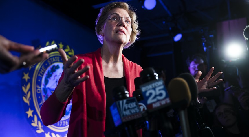 Trump on Standby to Taunt Liz Warren After Her Brutal Third Place Finish in Massachusetts Primary
