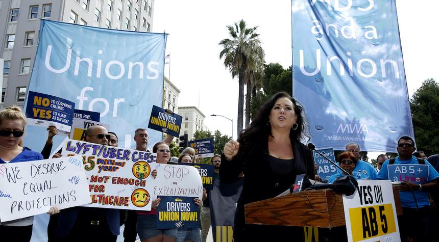 Good News! California's Prop 22 Passes Decisively, Defeating Big Labor's Power Grab