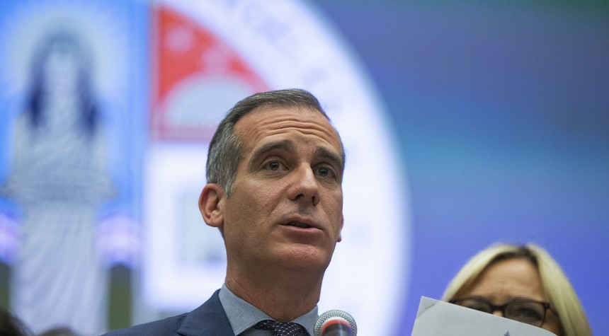 L.A. Mayor Garcetti Says Residents Will Be Confined to Homes For "At Least Two Months"