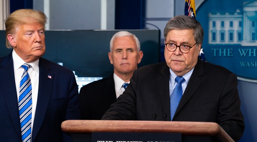 Attorney General Bill Barr Is the Adult In the Room Needed During Nationwide Riots