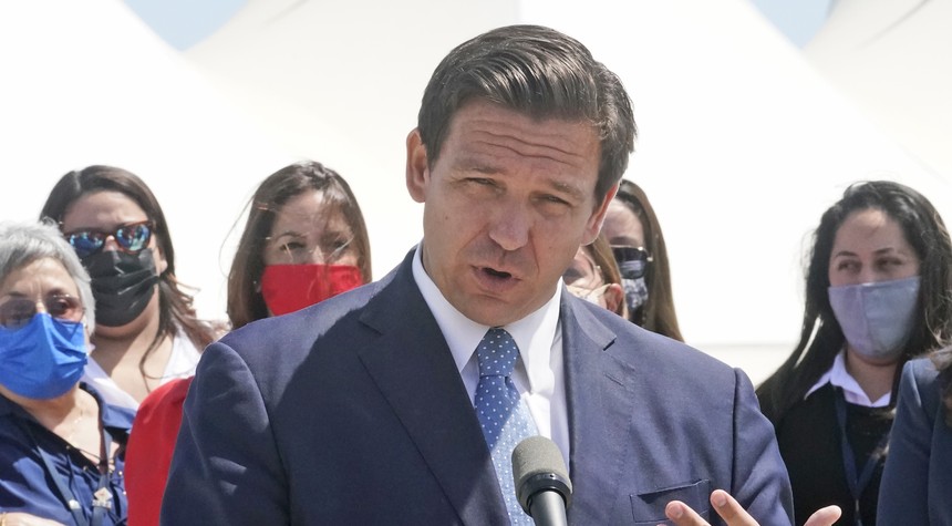 A Great Triggering Erupts After Ron DeSantis Smoothly Inserts Himself Into 'Let's Go, Brandon' Wars