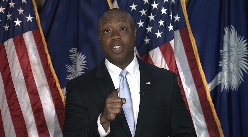 WATCH: Tim Scott Warns of Dangers Americans Face From IRS Provision in Reconciliation Bill