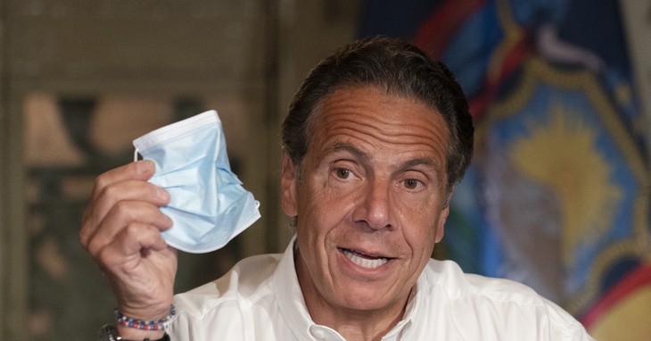 Andrew Cuomo, mask enthusiast.