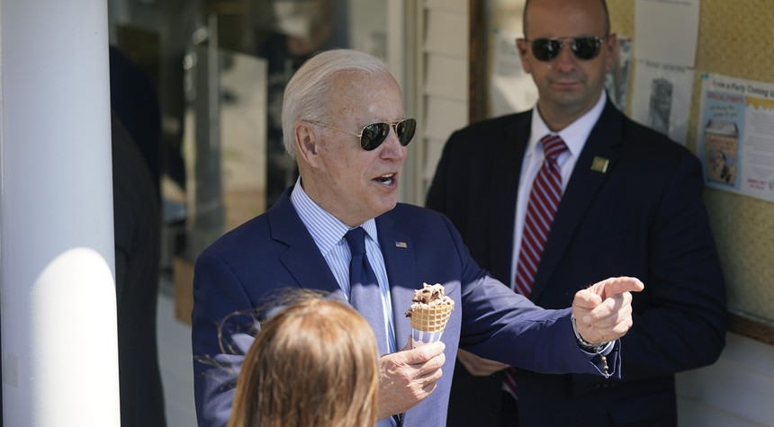 Biden Calls Another Lid and Then He'll Be Back on Vacation Again
