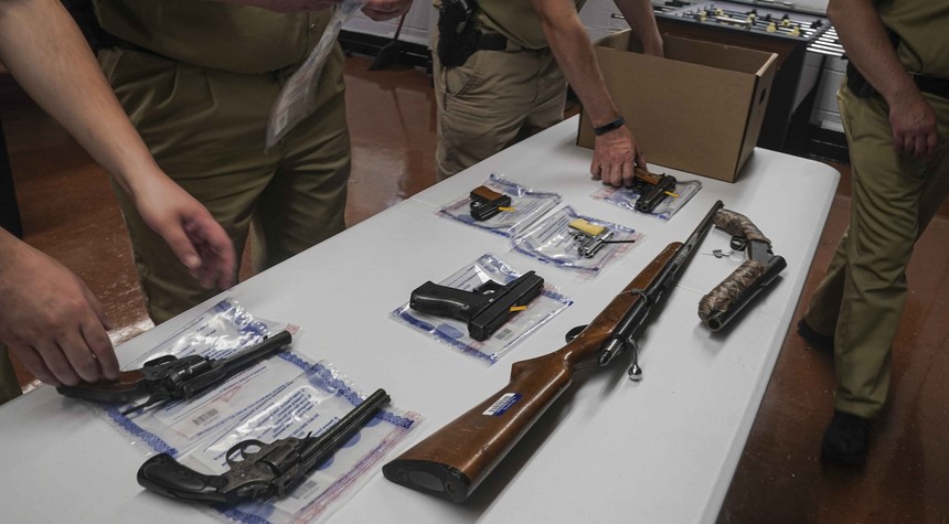 A whole 62 guns handed over in New York City buyback