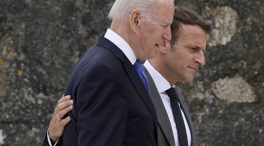 Biden wants to kiss and make up with Macron - will he pick up the phone?