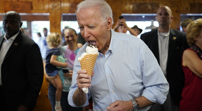 Let Them Eat Salami: Biden Marks Labor Day By Handing Out Sandwiches to Union Members