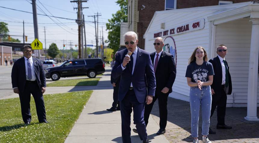 Biden Has Spent More Time Away From Washington Than Trump in His First Year