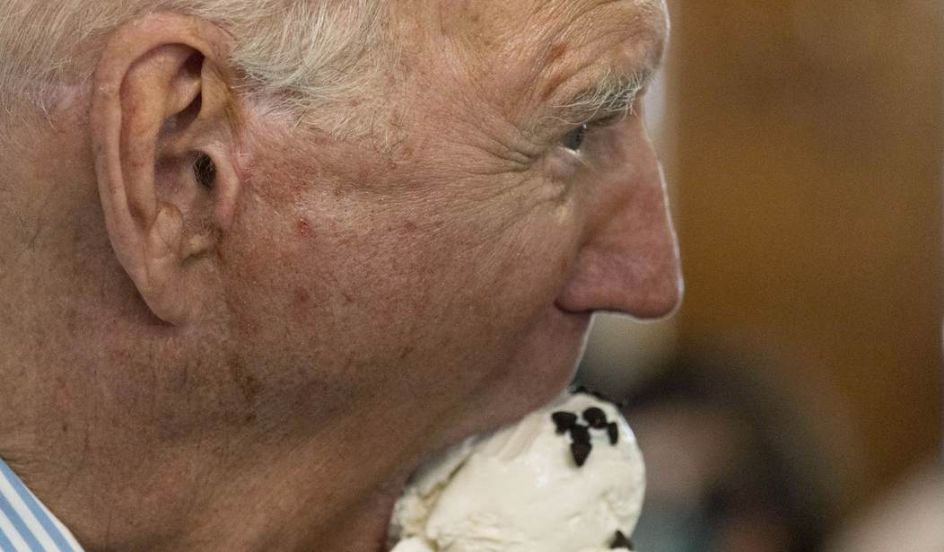 NextImg:So That's Why Biden's Handlers Feed Him So Much Ice Cream