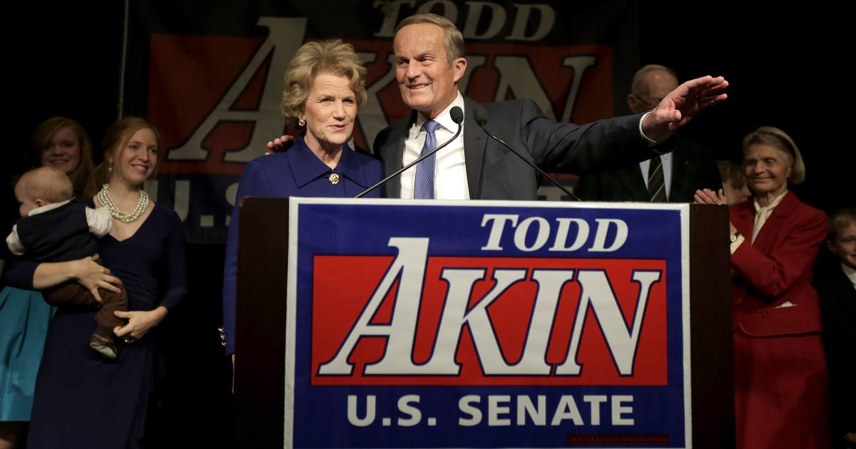 Former Missouri Congressman Todd Akin Has Passed Away - Vimarsana News