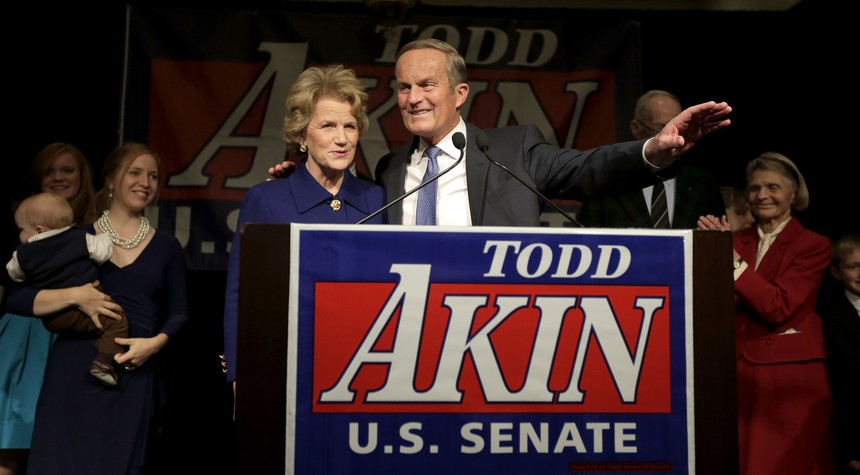 Former Missouri Congressman Todd Akin Has Passed Away