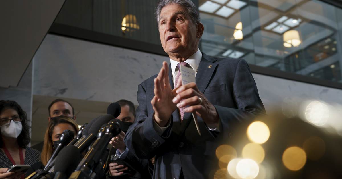 Joe Manchin's 'No' on BBB Should Prompt Joe Biden to End the Woke Era – RedState - Vimarsana News