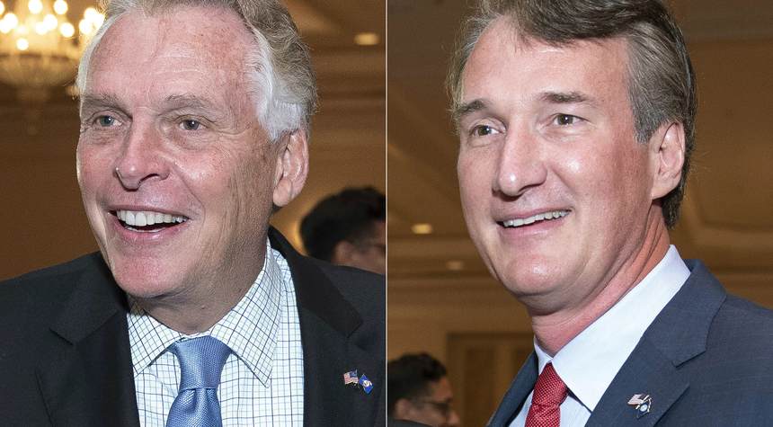 Democrats Panicking in Virginia as Youngkin Draws Even With McAuliffe