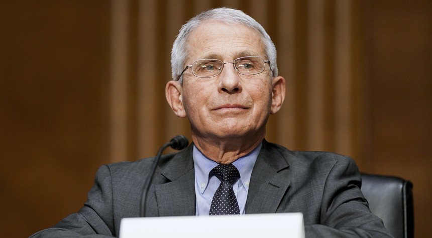Dr. Fauci Sets up an Impossible COVID-19 Standard Because the Tyranny Is the Point