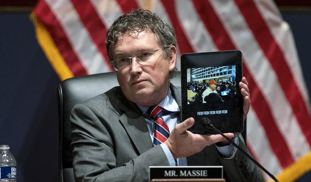 Rep. Massie's Sharp Eye Picks up Big Question in Jan. 6 Footage