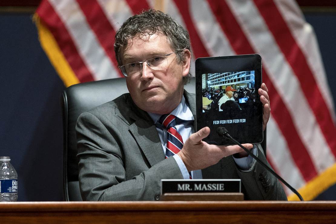 Thomas Massie Exposes the DOJ's Intent Behind the Seizure of Scott Perry's Phone
