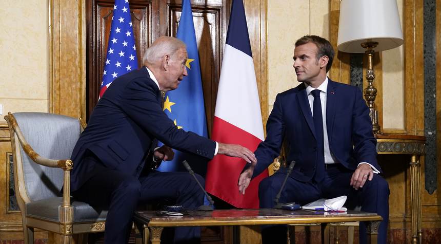 Biden Answer Doesn't Exactly Inspire Confidence When Asked About Strained Relations With France