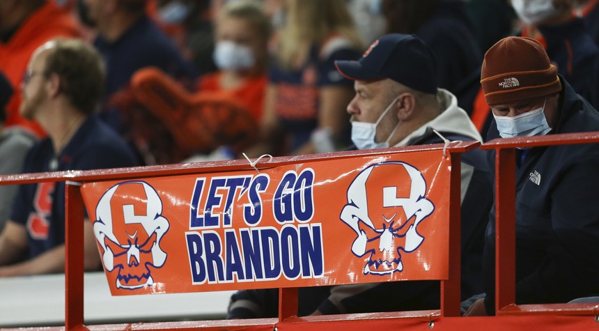 Brandon Brown tries to distance himself from the politics of "Let's Go Brandon", then jumps right in