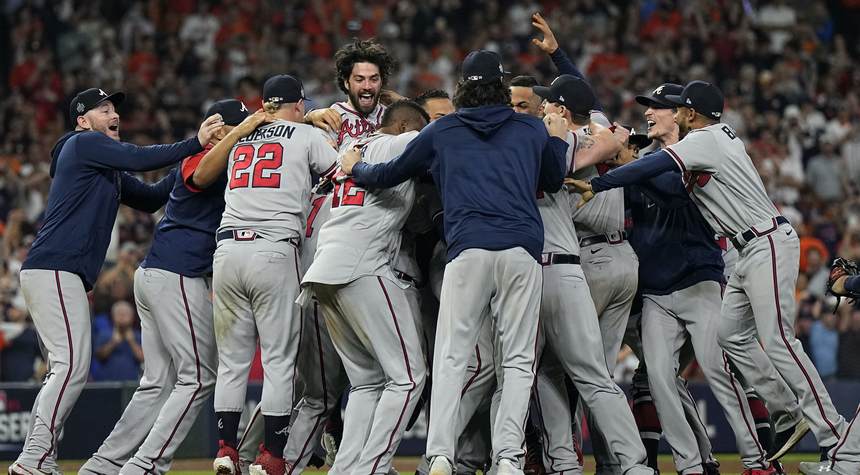 Atlanta Wins World Series, MLB's Progressive Elites Lose