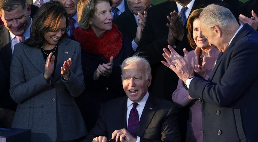 The Infrastructure Bill Is Joe Biden's 'Shovel-Ready Jobs' Moment