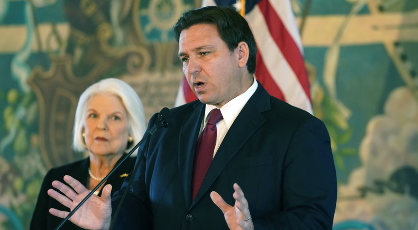 Left Goes All-in With Latest DeSantis Conspiracy, but It Collapses With a Little Reality