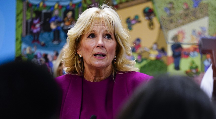 'Dr.' Jill Biden's Spoxdude Seems to Suggest COVID Mask Rules Don't Apply to the First Lady