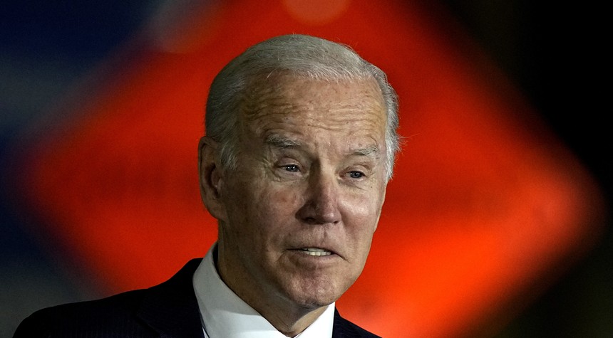 Biden Says He's Made Everything Awesome, but Americans Have a 'Psychological' Issue With Being Happy