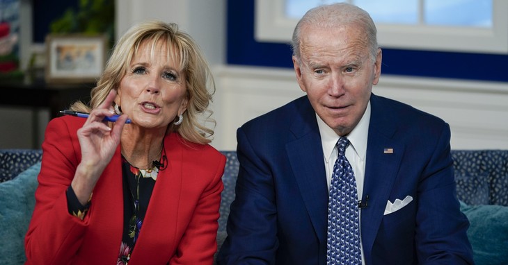 Media darlings Joe Biden, Jill Biden