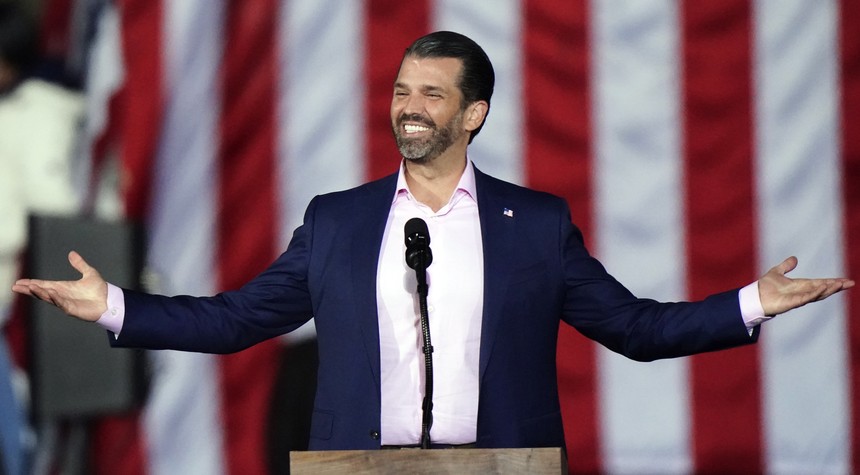 Fired-up Don Jr. Announces Next Move, Sets His Sights on 'Dream Puppet' Biden: 'I Told You So'