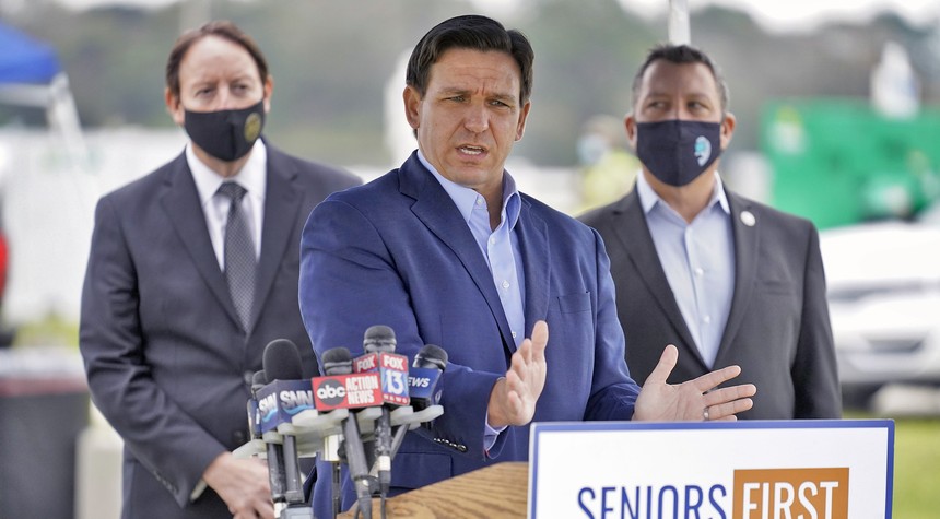 A Fed up Ron DeSantis Rips Miami Herald a New One Over 'Poorly Executed Hit Piece' on Senior Vaccinations