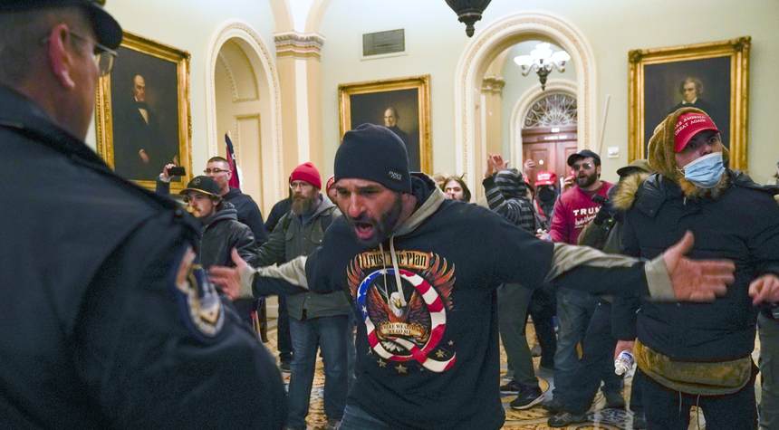 Twitter Users Think They ID'd One of the Capitol Rioters and Prove Twitter Is a Stupid Place